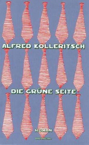 "Die grüne Seite" ist eine drei Generationen umspannenden Geschichte der Erziehung der Söhne durch die Väter, ein Entwicklungsroman, der die Sicherheiten und Eindeutigkeiten des Genres ad absurdum führt, ein Vaterroman, lange bevor die Abrechnung mit den Vätern in der Literatur Mode wurde, und eine Liebeserklärung an die südsteirische Landschaft. Vor allem aber ist "Die grüne Seite" ein in der deutschsprachigen Literatur einzigartiger philosophischer Dialog-Roman, der in wunderbaren Details und Episoden die Verfestigung unserer Wahrnehmung und unseres Wissens zu Bildern und Ideologien beklagt. Mit "Die grüne Seite" (1974 zum ersten Mal veröffentlicht) schrieb Kolleritsch eine gleichermaßen sinnlich-detailreiche wie abstrahierende Zusammenfassung österreichischen Provinzlebens im 20. Jahrhundert. Im Großvater, dem anarchischen Außenseiter des Dorfes, und in seinem Sohn Gottfried, der, um nicht wie sein Vater zu scheitern, ein Leben der erzwungenen Anpassung führt, schuf er eindrückliche Figuren im Kampf um 'die grüne Seite' des Lebens.