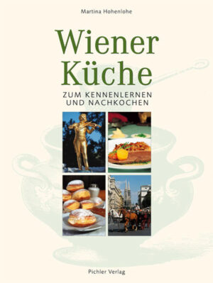 Fiakergulasch und Kaiserschmarren, Tafelspitz und Schnitzel, Kipferlkoch und Gugelhupf- mmmmh! Erinnerungen und Reiseberichte aus alter Zeit bestätigen es immer wieder: Wien galt seit jeher als die Stadt der Genießer und Feinschmecker. Nicht nüchterne Arbeit und freudlose Askese bestimmten den Tagesablauf im alten Wien, sondern ein „gutes Papperl“, andächtiges Schlecken und Schlemmen, lustvoll zelebrierte Rituale des Essens. Josef Weinheber, volksnaher Poet aus Ottakring, brachte die viennensische Vorliebe für herzhafte Gaumenfreuden auf den Punkt: „Zum Gabelfrühstück gönn’ ich mir ein Tellerfleisch, ein Krügerl Bier, schieb an und ab ein Gollasch ein, kann freilich auch ein Bruckfleisch sein. Ein saftiges Beinfleisch, nicht zu fett, sonst hat man zu Mittag sein Gfrett“, reimte er treffend in seinem legendären Gedicht Der Phäake. Die Zeiten mögen sich geändert haben, sind weniger beschaulich und schnelllebiger geworden, auf die delikaten Köstlichkeiten Alt-Wiens wird jedoch weiterhin niemand verzichten wollen. Wer könnte auch angesichts von Kaiserschöberln und Powidltascherln, Bruckfleisch und Backhendl, Milchrahmstrudel und Saftgulasch, Apfelstrudel und Tafelspitz standhaft bleiben? Martina Hohenlohe versammelt in diesem kompakten Handbuch alle Klassiker der bodenständigen Wiener Küche, gibt präzise Kochanleitungen, erzählt Wissenswertes von Süßem und Saurem, von Knusprigem und Pikantem und entfaltet so ein g’schmackiges kulinarisches Panorama der Kaiserstadt, das keine Wünsche offen lässt.