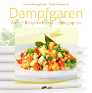 Anschaulich und leicht verständlich zeigt dieses Dampfgar-Kochbuch für die ganze Familie, wie einfach das Kochen mit dem Dampfgarer sein kann und wie unproblematisch auch Kinder damit umgehen können - anders als in der Mikrowelle ist hier ja Wasserdampf für das Garen der Speisen verantwortlich. Die Texte laden zur näheren Beschäftigung mit dem Thema ein, wichtige Informationen werden leicht verständlich aufbereitet. Ein Kapitel gehört den ganz Kleinen - der Dampfgarer eignet sich bestens, um Babykost sicher und frei von Konservierungsmitteln zuzubereiten. Spezielle Rezepte für Kinder ab 8 Jahren runden das Angebot für den Nachwuchs ab. Aber für die gesamte Familie gilt: Wie kann der tägliche Vitaminbedarf gedeckt werden, was ist der Unterschied zwischen Goodfood und Junkfood und was kann jeder selbst dazu beitragen, um sich mit Köpfchen zu ernähren? Dieses Buch soll zeigen, dass mit dem Dampfgarer selbst im knappen Zeitbudget des Familienalltags köstliche und gesunde Gerichte auf den Tisch gezaubert werden können.