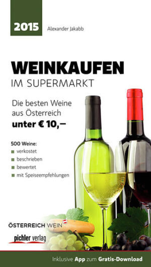 Das Weinangebot in den heimischen Supermärkten ist in den letzten Jahren stark gewachsen. Aber ist es auch besser geworden? Autor Alexander Jakabb meint: "Ja, aber!" Gemeinsam mit einem professionellen Verkosterteam hat er sich bereits zum achten Mal der Mammut-Aufgabe gestellt, alle überregional erhältlichen österreichischen Weine unter zehn Euro zu verkosten und zu bewerten. Auch wenn die Qualitäten laut Jakabb in den letzten Jahren insgesamt deutlich gestiegen sind, gibt es gerade in diesem Preissegment nach wie vor große Qualitätsunterschiede. Bewertet werden Weine aus den folgenden Supermärkten: Adeg • Billa • Denns • Hofer • Lidl Maximarkt • Merkur • MPreis • Norma Penny • Spar • Unimarkt • Zielpunkt