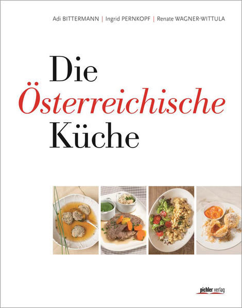 Da können diverse Kochtrends noch so angesagt sein - am Sonntag brutzeln in den meisten heimischen Pfannen goldbraune Wiener Schnitzel ihrem knusprigen Ende entgegen. Es wird gebacken und geschmort nach Omas Rezept, man freut sich auf Tafelspitz und Schweinsbraten. Grund genug, dass sich drei Kochbuchprofis auf Spurensuche begeben: Knödel- und Mehlspeisspezialistin Ingrid Pernkopf, Grillmeister und Spitzenkoch Adi Bittermann sowie Autorin Renate Wagner-Wittula widmen sich in ihrem ersten gemeinsamen Projekt dem, worum uns die ganze Welt beneidet - der österreichischen Küche vom Feinsten, mit allen regionalen Facetten. In dem umfassenden Kompendium österreichischer Genüsse finden sich Suppenklassiker ebenso wie handfeste Beilagen, feine Fischgerichte und herzhafte Fleischspeisen. Eiernockerl, Sterz & Co. zeigen aber auch, wie fein es sich vegetarisch leben lässt. Ganz zu schweigen vom unwiderstehlichen Reigen an österreichischen Mehlspeisen, von Kaiserschmarren, Powidltascherln und Salzburger Nockerln bis zur legendären Sachertorte. Hintergrundinformationen zu Produkten und Gerichten machen das Buch zudem zu einem kurzweiligen Lesevergnügen.