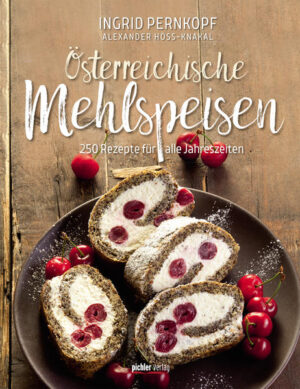 Backen mit Liebe und Tradition Ob klassisches Hefegebäck zu Ostern, fruchtige Kuchenspezialitäten im Sommer, herbstliche Köstlichkeiten mit Nüssen, Trauben und Kastanien oder der Duft von frischen Keksen und Bratäpfeln im Advent - die Lust auf Süßes und die Freude am Backen begleiten uns durch das ganze Jahr. Ingrid Pernkopf kennt sie alle, jene ebenso beliebten wie verführerischen Rezepte, die das gemütliche Zusammensein im Kreis der Lieben erst wirklich perfekt machen. Gemeinsam mit Alexander Höss-Knakal legt sie eine jahreszeitlich gegliederte Auswahl vor, die Rücksicht auf das saisonale Angebot an Früchten und Gemüse nimmt - das schmeckt besser, schont die Umwelt und spart letztlich Geld. Süße Köstlichkeiten Schmarren, Palatschinken und Dalken · Knödel, Tascherl, Nudeln · Schmalzgebackenes · Warme Aufläufe und Soufflés · Strudel · Warme Fruchtgenüsse · Warme Saucen · Torten und Schnitten · Gugelhupf und Kuchen · Kleingebäck · Kekse · Kalte Cremen und Sülzchen · Parfaits · Marmeladen und Kompotte · Kalte Saucen · Füllmassen und Cremen · Glasuren · Grundteige