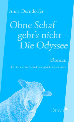 Mitten im tiefen Ozean, vom Salzwasser durchtränkt und nach Luft röchelnd treibt ein kleines Schaf, mit den Vorderhufen ein Stück Balken haltend, umher und ist, die Äuglein vom Salzwasser gerötet und geschwollen, auf der Suche nach einem Stück Land. Das Schaf hat drei schwarze Punkte auf den Ohren, ist auffallend klein und strahlt trotz seiner doch eher misslichen Lage stoische Gelassenheit und Würde aus. Neben ihm hält sich ein Mann mit Mühe über Wasser. Seine wilde Mähne, der zottige Bart und die sonnengegerbte Haut hinterlassen einen ungepflegten Eindruck. Als ob nicht für das kleine Schaf die Last des vom Meereswasser beschwerten Felles groß genug wäre, muss es auch noch den Mann mit einem Vorderfuß stützen und ihn so vor dem Ertrinken retten. Der Mann heißt Odysseus, Odysseus Huber, Sohn des Laertes Huber, in dessen Adern oberösterreichisches Blut fließt. Aber das wissen nur wenige. Mindesten ebenso wenigen ist bekannt, dass der eigentliche Hauptdarsteller und Held in Homers Odyssee ein Schaf war. Zugegeben - das Schaf ist nicht gerade so, wie man es sich von antiken Helden erwartet. Es ist zwar belesen und klug, gleichzeitig aber auch frech, direkt und nimmt sich kein Blatt vor den Mund. Dennoch hätte es Homer der Vollständigkeit halber in seiner Odyssee erwähnen können. Um dieser aus der Erzähltradition aus welchen Gründen auch immer verdrängten Facette wieder zu ihrem Recht zu verhelfen, wurde die Odyssee neu verfasst. Nebenfigur: Odysseus Huber. Hauptdarsteller: ein kleines Schaf mit drei schwarzen Punkten auf den Ohren.