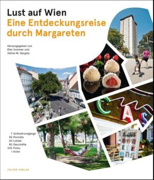 Margareten, das ist der fünfte Wiener Gemeindebezirk. Aber Margareten ist auch viel mehr: ein lebendiger und liebenswerter Teil von Wien zwischen Kettenbrückengasse, Rechter Wienzeile und Margaretengürtel. „Lust auf Wien. Eine Entdeckungsreise durch Margareten“ führt die Leser anhand von Spaziergängen durch die verschiedenen Grätzel dieses Bezirks. Es wirft einen Blick auf die wichtigsten Bauwerke, stellt die besten Geschäfte und Lokale vor und zeigt die Menschen, die hier leben und arbeiten. Dazu erzählen prominente Bewohnerinnen und Bewohner sowie Geschäftsleute aus Margareten Geschichten über ihren Bezirk. Mit 7 Grätzelrundgängen 50 Porträts, 60 Lokalen, 80 Geschäften, 330 Fotos, Plänen und einem Margareten-Krimi von Edith Kneifl. Eine Auswahl der prominenten Margaretener:Friederike MayröckerRuth Brauer-KvamAlexander HorwathElisabeth AuerKatharina StembergerChristoph FeursteinRoman Scheidl Julia Cencig Matthias Mamedof Miriam Hie Patrick Pulsinger Andrea Händler Selina de Beauclair