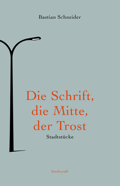 »Im Schaufenster einer Buchhandlung lag eine tote Fliege vor den Bestsellern der Saison auf dem Rücken. Sie streckte ihre dünnen Beinchen in die Luft wie winzig kleine Antennen, die sich bei jedem Luftzug neu ausrichteten.« Mit feiner Ironie lauscht Bastian Schneider den ephemeren Momenten des städtischen Alltags ihre so gar nicht kurzlebige Poesie ab. Unter seinem Blick erweisen sich gerade die Unscheinbarkeiten als unerschöpflicher Steinbruch für dichterische Einsichten. Die Kurztexte ergeben dabei eine besondere Route durch europäische Metropolen wie Istanbul, Köln, Marseille, Paris oder Wien, indem sie diese zu verschiedensten »Stücken« verdichten: Frühstücke, Randstücke, Spazierstücke, Singstücke (u.v.w.m.) laden dazu ein, die teils abgründige Schrift urbaner Oberflächen sehen und lesen zu lernen. Ist man einmal mit einem dahingehend geschärften Sensorium ausgestattet, kann man sich der intimen Verbindung von Worten und Begebenheiten nicht mehr entziehen: Die kleinsten Details erweisen sich als Ausdruck und Kommentar zu den großen Fragen, die Bezeichnungen der Dinge graben sich tief in die eigenen Beobachtungen ein und rufen bisher stumm gebliebene Korrespondenzen auf den Plan. Auf subtile Weise bilden die »Stadt stücke« so nicht nur hellsichtige Fragmente, sondern eine kleine Schule des Sehens und Sagens: Die Wirklichkeit ist nicht einfach der Fall, sondern entspinnt sich erst im kunstvollen Wechselspiel von Worten und Geschehen - stückweise.