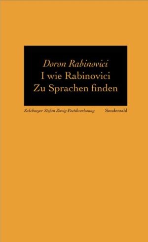 I wie Rabinovici. Zu Sprachen finden | Bundesamt für magische Wesen