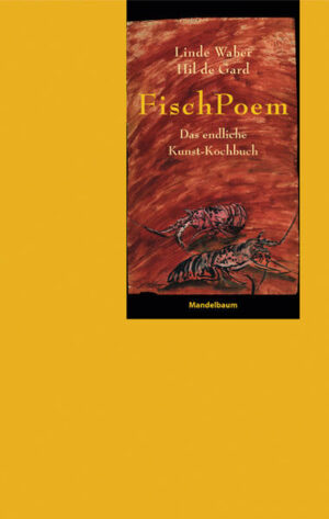 Die beiden Wiener Künstlerinnen Hil de Gard und Linde Waber haben Rezepte und Geschichten rund um Fisch, Meeresfrüchte u. v. m. gesammelt. Die über 100 AutorInnen und BeiträgerInnen - Wiener KünstlerInnen, ihre Freunde, Nachbarn sowie Gleichgesinnte - haben 180 Rezepte beigesteuert, z. Tl. mit überaus launigen Begleittexten garniert: Lapu-Lapu Fisch des Österreichischen Generalkonsuls in Hongkong, Eichhörnchenfisch, Pfirsich-Lachs-Salat, Donauweibchen, Matjes-Sushi-Rolle oder auch Böse Langusten. Dann eher Bodenständiges wie Bohnen-Fisch-Eintopf, Stockfischpüree oder Fischbeuschelsuppe von Christa Hoffmann-Ostenhof, während die Architektin Maria Auböck mit dem geheimnisvollen Rezept 'Böhmen liegt am Meer' aufwartet. 'Bei Austern bin ich maßlos', verrät Angelica Bäumer in ihrem Text 'Vom Umgang mit Austern', Thomas Rothschild urteilt 'Langusten verhalten sich zum Fisch wie eine Flasche Veuve Clicquot zu einem Glas Bier', Kristian Sotriffer macht sich Gedanken über Paul Klee und die Fische, Franzobel steuert eine eigenwillige Erklärung der Weißweinproduktion bei, und Ferdinand Schmatz schildert schließlich die Form seiner Nahrungsaufnahme: 'Der Mund sitzt im Fleisch. Die Zunge hat ein Leck, Das Fleisch steht auf, durch das Leck bricht es in`s - Nichts? Halt. Wer schluckt? Ein Zahn geht mit.'