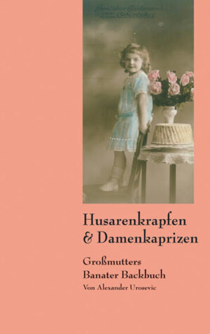 Diese großartige Sammlung Banater Backrezepte stammt aus den 20er und 30er Jahren des letzten Jahrhunderts. Illustriert ist das Buch mit zeitgenössischen Postkarten, deren Motive auf kuriose Art mit den Rezepten korrespondieren. Dieses Backbuch ist auch eine Landkarte des Banat und spiegelt den Multikulturalismus, das ständige Pendel zwischen den Sprachen und den Einfluss der verschiedenen Ethnien in dieser Vielvölkerregion wider.