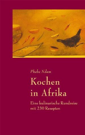 'Diese kleinen Feen wissen, wie sie Dir unvergeßliche Köstlichkeiten herbeizaubern. Oh! Wie weich wird plötzlich das Pariser Pflaster, wenn mein Gaumen sich an das Folléré meiner Großmutter erinnert! Seit langem beherrschen unsere alten Mütter die Kunst zu braten und zu schmoren. In Wahrheit hilft ihnen die Natur aus vollem Herzen, der es nur schlecht gelingt, ihre göttliche Großzügigkeit durch ihre Launen zu verbergen. Alles Weitere ist eine Sache von Geschmack und Genie. Es ist keine Kleinigkeit, Basilikum und Zwiebel, Gombo und Boro-Boro verschmelzen zu lassen, einen Antilopenbraten mit Knoblauch zu spicken oder eine schöne Scheibe Mérou mit Petersilie zu füllen. Mein Gott, wie machen sie das, dass es ihnen immer wieder gelingt?' Tierno Monénembo Phebe Ndam verrät in dieser überarbeiteten Ausgabe des Standardwerks zur afrikanischen Küche, wie 'sie das machen'. Die meisten Rezepte kennt die in Kamerun geborene Autorin selbst aus der Praxis, bei anderen hat sie ihren FreundInnen aus ganz Afrika über die Schulter geschaut. Viel Wert hat die Autorin darauf gelegt, dass die Gerichte auch bei uns zuzubereiten sind. Dort wo man die Zutaten schwer bekommt, hilft ein ausführliches Glossar jeweiliger Ersatzprodukte. Da manche Zubereitungsart in Europa unbekannt ist, gibt Phebe Ndam viele hilfreiche Tipps für Grundrezepte, zur Aufbewahrung und Lagerung sowie Hinweise zum Umgang mit speziellen Zutaten und Gewürzen. Rund 150 Rezepte aus ganz Afrika und Vorschläge für Menüs, Buffets oder große Festessen lassen Sie bislang unbekannte Köstlichkeiten herbeizaubern.