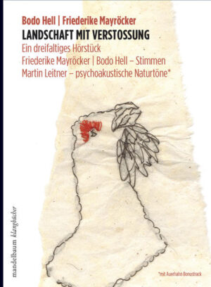 Ausgangspunkt für Bodo Hells neues 'dreifaltiges Hörstück' ist ein kleiner Text von Friederike Mayröcker, 'Landschaft mit Verstoßung'. Ein Text, in dem die Dichterin und Doyenne der deutschsprachigen Poesie von Verlusten erzählt. Von Landschaften, die sie verstoßen, von Worten, die sich in Träumen bilden und nicht in den Zustand des Wachseins hinübergerettet werden wollen. Alle 'Wortträume', schreibt Mayröcker, 'verließen mich sobald ich die Augen aufgeschlagen hatte'. Autor und Alpenhirt Bodo Hell tritt mit Mayröcker in einen Dialog über Ausgeschlossenwerden, Sich-ausgeschlossen-Fühlen und Verlassenmüssen einer lieb vertrauten Landschaft. Die für dieses Klangbuch spezifische Verschränkung von Mayröckers Urschrift und Hells Parallelschrift wird akustisch gehoben, gehalten, ergänzt, unterfüttert, bisweilen auch konterkariert von Elementen aus dem Naturstimmenarchiv des Tongestalters Martin Leitner, der über 10 Sommer hinweg im Gebiet des östlichen Dachsteinplateaus Naturlaute und Tiergeräusche gesammelt hat. Vom letzten Warnzeichen der Kreuzotter vorm Biss über die Glocken der Herden, Balzlaute des Auerhahns bis zu den Geräuschen der Milchverarbeitung sowie zwei Blöcke mit 'intensiver Bauernunterhaltung' rahmen die Texte und geben ihnen eine zusätzliche Dimension. Den Abschluss bildet ein 'Auerhahn-Bonustrack'.