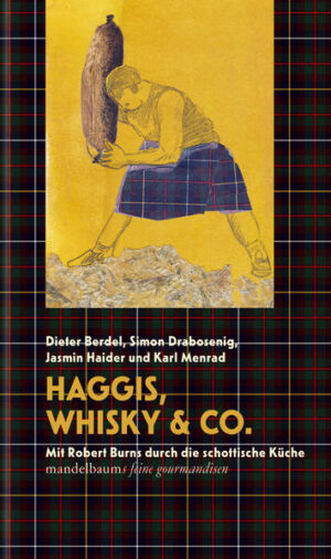 Hier kommt die Gebrauchsanweisung für das Fest, das seit über 200 Jahren jeden 25. Januar in Schottland und mittlerweile weltweit gefeiert wird : die Burns Night anlässlich des Geburtstages des schottischen Nationaldichters Robert Burns. Im Buch bekommt man Originalgedicht, Übertragung sowie Rezept der schwarzen Wurst, die neben Whisky hier titelgebend wirkte. Es geht um painch, tripe, or thairm : Magen oder Darm, gefüllt mit allerlei Innereien, natürlich alles vom Schaf. Sie werden, gar gekocht und klein gehackt, mit Haferflocken und Zwiebeln vermengt und schön pfefferig gewürzt. Robert Burns ist auch Reisebegleiter durch dieses Buch der schottischen Küche. Seine Gedichte und Lieder sowie Erzählungen über sein Leben und seine Zeit, aber auch Sagen und Märchen ergeben ein anregendes Bild von Schottland und seinen Esstraditionen. Dem Essen aus Burns’ Zeit werden Rezepte aus der heutigen Küche gegenübergestellt, angereichert durch Hinweise zum Kochen mit Whisky, der in diesem Buch nicht zu kurz kommt.