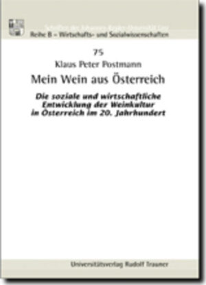 Wer kennt nicht das Bild des düsteren Weinkellers, irgendwo in der Kellergasse? Die Wände schimmernd vom Grauschimmel, die schwarze Kellerkatze wacht auf dem besten Faß des Winzers. Im Hintergrund das Ploppen eines Korken, der aus einer Weinflasche gezogen wird, golden glänzender Wein wird aus bauchigen Kristallgläsern verkostet und spricht die menschlichen Sinne an - die Augen, die Nase und den Gaumen. Der Weingenießer beginnt sich mit seinem Wein zu unterhalten, es wird gerätselt und philosophiert, ist der Wein denn blumig, würzig, fruchtig oder gar herb? Es wird rasch klar, welche vielfältigen Eigenschaften im Wein und dessen Genuß stecken. Wen wundert es daher, daß genau dieses Getränk als eines der ältesten der Menschheit über derart viele Generationen überleben konnte? Wein kann Emotionen und Sinne wecken, Reichtum und Wohlstand bringen, aber auch Status und Wissen verkörpern. Klaus Peter Postmann beschreibt die Weingeschichte Österreichs im 20. Jahrhundert. Die Arbeit schildert die sozialen und wirtschaftlichen Entwicklungen in der Weinwirtschaft sowie die generellen Veränderungen des Weinkonsumenten im Umgang mit Wein. Gerade das 20. Jahrhundert hat die Weinkultur in Österreich verändert wie kein Jahrhundert zuvor. Aufgebaut auf Traditionen war die Weinindustrie über Generationen verleitet, ausschließlich produktionsorientiert zu denken und nicht über den Rand des eigenen Weinfasses hinauszusehen. Aktuelle Entwicklungen haben bewirkt, daß sich diese Industrie in ein dynamisches Geschäft transformiert hat. Wein aus Österreich erfreut sich heute, zu Beginn des 21. Jahrhunderts, international einer bisher noch nicht bekannten Beliebtheit.