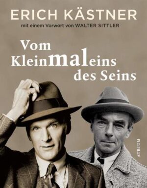 Walter Sittler spielt Erich Kästner - Das Buch zum neuen Bühnenprogramm Vom Kleinmaleins des Seins Im November ist es wieder soweit: Walter Sittler geht mit seinem neuen Kästner-Programm "Vom Kleinmaleins des Seins" auf Tournee. Im Laufe von vier Monaten wird er in 70 Städten auf der Bühne stehen und gemeinsam mit sechs Musikern das Publikum begeistern. Dieses Buch versammelt die - in der Bühnenfassung teilweise gekürzten - Originaltexte von Walter Sittlers neuem Programm. Dabei verdichten sich die amüsanten, erhellenden und ergreifenden Texte von Erich Kästner und einigen seiner Weggefährten zu einer Biografie in Selbstzeugnissen mit einem erstaunlichen Effekt: Plötzlich steht er vor uns, Erich Kästner, der Dichter und Mensch. Dieses Buch wird eingeleitet mit einem anrührenden Vorwort von Walter Sittler. "Er war ein höchst ordentlicher, sozusagen gewissenhafter, ja bürgerlicher Bohemien - mild wie ein Bräutigam und zornig wie ein betrogener Freund der Freiheit. Ein grundsätzlicher Rebell, ein radikaler Humanist. Von Natur vernünftig, war er diskret und verschwenderisch, schüchtern und verwegen. Er war ein Weltfreund. Ein konsequenter deutscher Poet." Hermann Kesten über Erich Kästner