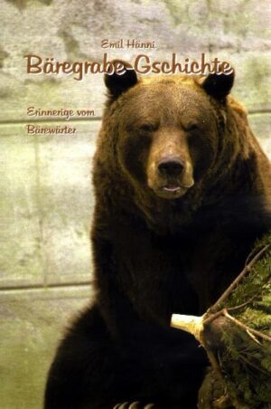 Öb bim Outofahre plötzlich e Bär im Äcke, jungi Bärli, wo dür ds Huus tolle u allerlei Schabernack tribe, e 200 Kilo schwäre Bär, wo ne stehend umarmet oder komischi u luschtegi Frage vo Bsuecher: dr Bärewärter Emil Hänni weiss öppis z verzelle vo syre länge Zyt im Bäregrabe z Bärn. Dr Bärewärter Emil Hänni "I ha mir immer Sorge gmacht u mitglitte, we myni Bäre nid zwäg gsy sy", seit dr ehemalig Bärewärter Emil Hänni. Er het für d Bäre im Bäregrabe z Bärn gläbt wi chuum öpper u fröit sech, dass syni Lieblingstier jetz mit em Bärepark es nöis Daheime überschöme. Scho als Chind isch er um d Bäre um gsy, wüll si Vatter scho Bärewärter gsy isch. Tier hei ihn immer aazoge u interessiert. Nach Umwäge isch er Tierpfleger im Tierpark Dählhölzli worde, u wo sy Vatter isch pensioniert worde, isch er de während 27 Jahr Bärewärter gsy.