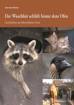 'Johns kleine Farm' Eine Farm mit Tieren. Welch ein Traum! Der Autor, John-David Bauder, verwirklichte sich diesen Wunsch und gründete seinen eigenen Zoo. Manche schlaflose Nacht folgte, abgelöst durch zahlreiche glückliche Momente mit den Tieren. Da schlafen Waschbären hinter dem Ofen, Luchse tollen im Wohnzimmer herum, Lamas streifen durch die umliegenden Wiesen und Gänse rennen schnatternd auf Besucher zu. Bauders Zoo, 'Johns kleine Farm', ist aber kein gewöhnlicher Zoo. Er ermöglicht besonders blinden Menschen die direkte Kontaktnahme von Mensch und Tier. Und viele Menschen mit Problemen fanden Arbeit in diesem Kleinzoo. Ein Streifzug durch 15 Jahre 'Johns kleine Farm' eines leidenschaftlichen Tiergärtners und Menschenfreundes mit Beiträgen verschiedener Zoomitarbeiterinnen und -mitarbeiter.