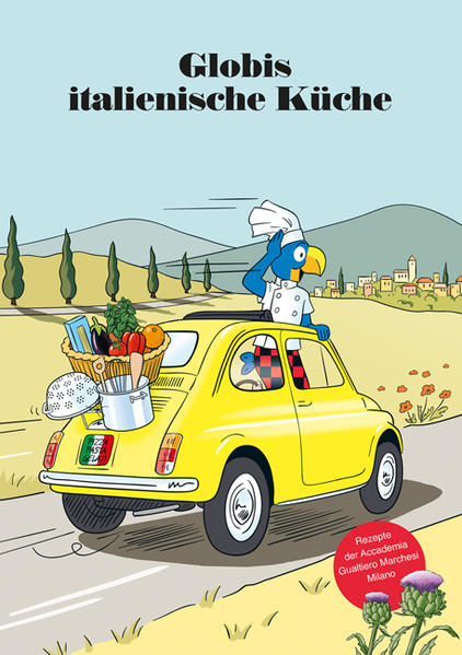 Globi liebt die italienische Küche über alles. Doch wo findet man die besten Rezepte? Und was muss man tun, damit sie auch wirklich gelingen? Um das herauszufinden, hat Globi seinen Freund, den italienischen Sternekoch Gualtiero Marchesi, besucht. Die beiden kennen sich aus vergangenen Zeiten, als Gualtiero, kaum 18-jährig geworden, die Hotelfachschule in Luzern absolvierte. Extra für dieses neue Globi-Kochbuch begleitet der Meisterkoch nun seinen Schweizer Freund durchs Land und gibt ihm viele Tipps, Tricks, wichtige Informationen und über 60 Originalrezepte mit auf den Heimweg. Globi erlebt Italien von seiner schönsten Seite. Italiens Essenskultur, seine Lebensmittel, die wunderbaren Gerichte aus allen Regionen des Landes werden in diesem einzigartigen Kochbuch liebevoll dargestellt und erklärt. Dieses Kochbuch ist in Zusammenarbeit mit der Mailänder Kochakademie von Gualtiero Marchesi entstanden. Marchesi (1930-2017) gilt als Begründer der modernen italienischen Küche und war einer der weltweit bekanntesten italienischen Köche. Die Kinder finden viele Tipps vom Profi, ein Glossar und tolle Themenseiten.