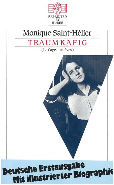 Ein Kindheitsroman? Eine Liebesgeschichte? Eine Parabel auf den Tod, der Wandlung und nicht Ende bedeutet? Der Roman "La Cage aux rêves"/"Traumkäfig" von Monique Saint-Hélier ist all dies und doch mehr, anderes: die bildhafte, ja fast magische Auseinandersetzung einer strebenden jungen Frau mit dem Anfang und dem Ende ihrer bewussten Existenz. Aufgeteilt in unzählige kleine Erinnerungs-Inseln, die dem Unsagbaren ebensoRaum geben wiedem Dartellbaren, dringt der unerhört modern wirkende, collage-artige Text dabei in sehr viel tiefere Regionen der Seele vor, als es einer linearen Erzählung je möglich wäre. Intimer, persönlicher hat Monique Saint-Hélier nie geschrieben, und vieles von dem, was im späteren Romanwerk als dichterische Erfindung erscheint, wird hier für staunenden Leser auf bewegende Weise im biographischen Kontext einsehbar.