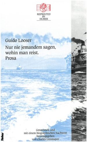 Guido Looser - die Entdeckung eines Schweizer Autors, der das Leiden an seinem Land und an seiner Zeit nicht als solches umgesetzt, sondern zu Reisegeschichten von dunkel-beseelter visionärer Kraft sublimiert hat. Es liege in der Schweiz "alles friedlich, niedlich, zierlich und wie Schneewittchen im gläsernen Sarg da", heisst es in einem der erstmals gesammelt vorliegenden 28 Prosatexte. Was 1933 nur sagen konnte, wer beides in sich hatte: die Distanz des Zuschauers, der "alles sieht und den das alles gar nichts angeht" - und die selbstmörderische Sensibilität desjenigen, der, vom Süden herkommend, bei der Einfahrt nach Zürich fürchtet, der Zürichberg stürze sich ihm auf den Kopf...