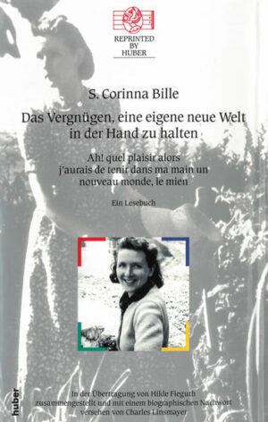 S. Corinna Bille, die mit ihren Erzählungen und Gedichten unbestritten zu den grossen Namen der französischen Literatur des 20. Jahrhunderts zählt., ist erstmals auch in deutscher Sprache in der ganzen Fülle ihres literarischen Schaffens zu entdecken: in einem Lesebuch, das die 67 Jahre ihres intensiv gelebten Lebens wie in einem Spiegel in ihren literarischen und autobiographischen Texten Revue passieren lässt, aber auch in Charles Linsmayer reich bebilderter Biographie, die auf spannende Weise aufzeigt, wie diese Dichterin aus der Landschaft ihrer Walliser Heimat heraus eine unverwechselbar eigene literarische Welt zu schaffen vermochte.