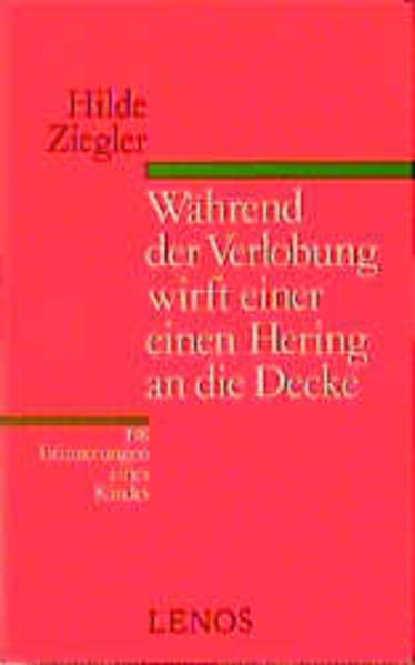 Mit ihrem ersten Buch »Während der Verlobung wirft einer einen Hering an die Decke« machte sich die Schauspielerin Hilde Ziegler (1939-1999) auch als Autorin einen Namen. Sie kehrt darin in die Zeit und in das Dorf ihrer Kindheit zurück, nach Weil am Rhein - 700 Meter von der Schweizer Grenze, drei Kilometer von der französischen Grenze entfernt. Die Erinnerungen des Mädchens setzen sich zu einem eindrücklichen Bild zusammen, welches das Leben in einem Grenzort - »je nachdem, wie der Wind weht, hört man die Glocken von Basel oder die Schüsse im Elsass« - in einer schwierigen Zeit darstellt. Entstanden ist eine eigenwillige Chronik der Kriegs- und Nachkriegsjahre.