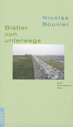 Bouviers Philosophie des Reisens, seine Offenheit fremden Menschen, Kulturen und Landschaften gegenüber und seine Kunst, die bereisten Welten neu zu erschaffen und sie in Poesie zu verwandeln, prägen alle seine Reisebücher. So auch den vorliegenden Band, in dem Bouvier drei "Blätter von unterwegs" vereinigt. In seiner unvergleichlichen Art unterwegs war er auf den der irischen Westküste vorgelagerten Aran-Inseln, auf der südlich von Korea gelegenen Vulkaninsel Tschedschu und in Sian, einem der Zentren des klassischen China. Ob aus dem europäischen Norden oder aus Fernost: Nicolas Bouviers billante Destillate aus seinen Reisen sind literarische Kleinode.