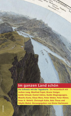 Jeden schönen Tag sind Tausende unterwegs: Sie lösen mit ihrem Halbtaxabo eine Tageskarte und sind dann von früh morgens bis zur späten Heimkehr auf Achse. Sie verwandeln die Schweiz in Bahnkilometer, loten sie aus nach den schönsten Zügen, den längsten Strecken, auf Aussichten und Entdeckungen scharf, auf ihr ganz besonderes Erlebnis der Schweiz. Vor dem Zugfenster lassen sie ihr Land antreten, stolz, gerührt oder gleichmütig, laute Gruppen, die morgens um Zehn den ersten Dézaley zischen, in sich gekehrte Einzelgänger, das faltige Rucksäcklein auf den Knien, den Blick aus dem Fenster. Die Eintagesschweizumreisungen, nur in diesem kleinen Land überhaupt möglich, sind auch ein kulturpolitisches Phänomen: Vielleicht ist hier mehr 'Austausch der Landesteile' als in manchem künstlerischen Förderprogramm. Dieter Bachmann hat eine Reihe von Kolleginnen und Kollegen gebeten, in erzählerischer oder essayistischer Form von ihren Ganztages-Halbtax-Erfahrungen zu berichten.