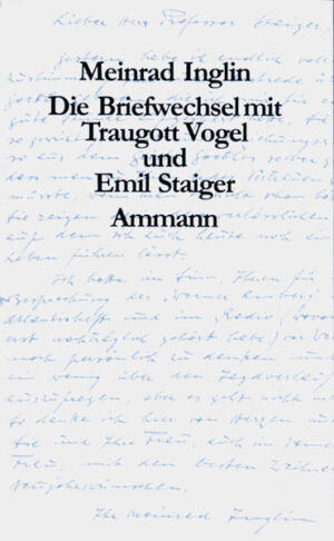 Für den Innerschweizer Dichter Meinrad Inglin (1893-1971) bedeutete das Leben in der ländlichen Abgeschiedenheit am Rande von Schwyz, abseits eines literarischen Zentrums, das Verharren an der Quelle seiner schöpferischen Kraft. Die zeitweilig schmerzlich empfundene Entbehrung unmittelbarer persönlicher Kontakte versuchte der Schriftsteller mit einer umfangreichen Korrespondenz zu überwinden. Das Briefgespräch erlaubte ihm, die gesuchte Nähe zu finden, ohne die für sein literarisches Schaffen notwendige Distanz zu verlieren. Zu den bedeutendsten und umfassendsten Zeugnissen des Korrespondenznachlasses zählen die Briefwechsel mit dem Zürcher Lehrer, Schriftsteller und literarischen Vermittler Traugott Vogel und mit dem Literaturprofessor an der Universität Zürich, Emil Staiger. Die hier publizierten Briefwechsel geben nicht nur ein lebendiges Bild von den Persönlichkeiten der beteiligten Briefpartner - aufschlussreich ist, dass die Freundschaft Inglins mit Vogel und Staiger je in einem bestimmten Moment nachhaltig gestört wurde -, sie vermitteln auch Einblicke in das reichhaltige literarische Leben der Schweiz seit den dreißiger Jahren bis in die jüngere Vergangenheit. Die Ausgabe ist durch die umfassenden Anmerkungen des Herausgebers, durch das Namen- und Werkregister vorzüglich und detailgenau erschlossen.