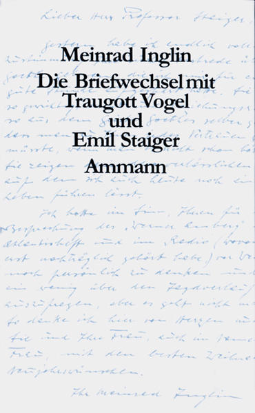 Für den Innerschweizer Dichter Meinrad Inglin (1893-1971) bedeutete das Leben in der ländlichen Abgeschiedenheit am Rande von Schwyz, abseits eines literarischen Zentrums, das Verharren an der Quelle seiner schöpferischen Kraft. Die zeitweilig schmerzlich empfundene Entbehrung unmittelbarer persönlicher Kontakte versuchte der Schriftsteller mit einer umfangreichen Korrespondenz zu überwinden. Das Briefgespräch erlaubte ihm, die gesuchte Nähe zu finden, ohne die für sein literarisches Schaffen notwendige Distanz zu verlieren. Zu den bedeutendsten und umfassendsten Zeugnissen des Korrespondenznachlasses zählen die Briefwechsel mit dem Zürcher Lehrer, Schriftsteller und literarischen Vermittler Traugott Vogel und mit dem Literaturprofessor an der Universität Zürich, Emil Staiger. Die hier publizierten Briefwechsel geben nicht nur ein lebendiges Bild von den Persönlichkeiten der beteiligten Briefpartner - aufschlussreich ist, dass die Freundschaft Inglins mit Vogel und Staiger je in einem bestimmten Moment nachhaltig gestört wurde -, sie vermitteln auch Einblicke in das reichhaltige literarische Leben der Schweiz seit den dreißiger Jahren bis in die jüngere Vergangenheit. Die Ausgabe ist durch die umfassenden Anmerkungen des Herausgebers, durch das Namen- und Werkregister vorzüglich und detailgenau erschlossen.