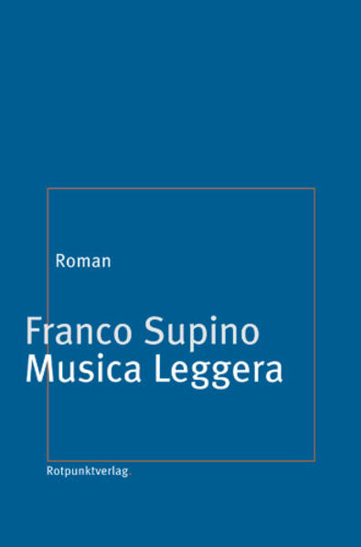 Mit viel Poesie und Einfühlungsvermögen entwirft Franco Supino das Leben einer Generation, die versucht, jenseits von Nationalitäten eine eigene Identität aufzubauen. Ein Roman der "seconda generazione".