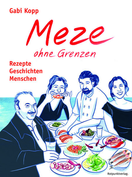 Meze, Mezze oder Mese: Die kleinen Gerichte des Mittelmeerraums und Orients haben viele regionale Bezeichnungen. Sie stehen für eine bunte, frische und abwechslungsreiche Esskultur - mit Betonung auf Essen und Kultur gleichermaßen! -, die sich auch hierzulande immer größerer Beliebtheit erfreut. Gabi Kopp hat auf Reisen in den Libanon, die Türkei, nach Zypern und Griechenland in unzählige Küchen und Kochtöpfe geschaut, Rezepte dokumentiert und Köchinnen und Köche aufgespürt, die die traditionelle Meze-Küche pflegen oder auch neu interpretieren. In diesem Buch stellt Gabi Kopp ihre Lieblingsrezepte für vegetarische und vegane Meze, Fisch- und Fleisch-Meze sowie dazu passende Süßspeisen vor. Die Gerichte lassen sich vielfältig kombinieren und eignen sich bestens zur Inspiration eigener Kreationen. Ihre kenntnisreichen Texte, Porträts ihrer Köchinnen und Köche, Tipps zu Warenkunde und Zubereitung und - ganz besonders - Gabi Kopps liebevolle Illustrationen vermitteln ein reiches, lebendiges Bild dieser grenzüberschreitenden Esskultur.