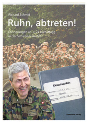 Man muss Richard Schmid in Fragen der Schweizer Armee nicht einer Meinung sein: Doch seine Begeisterung fürs Militär ist wenn nicht gerade ansteckend so zumindest beeindruckend. In seinem Elternhaus, dem "Rössli" im thurgauischen Oberbussnang, gehörten die im Dorf einquartierten Soldaten zum Alltag und Richard Schmid wusste bereits als Bub, dass er einmal Offizier werden wollte. Dies ist ihm auch gelungen und in seinem Buch beschreibt er seine militärische Laufbahn vom Rekruten über den Mitrailleurkorporal bis zum Kommandanten einer Mechanisierten Füsilierkompanie. Er berichtet von den drei Armeereformen, die während seiner gut 30-jährigen Dienstzeit die Armee verändert haben, von grossen Truppenübungen wie Dreizack oder Panzerjagd und von Höhen und Tiefen im Dienstbetrieb. Richard Schmid hat während seinen 1121 Diensttagen stets Tagebuch geführt. Darauf gründet der farbige Detailreichtum seines Textes, der mit vielen Bildern illustriert ist. Ein Buch, in dem sich viele Männer wiedererkennen werden.