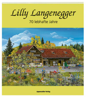 «Mir gefällt mein Leben, wie es jetzt ist! Ich habe einen wunderbaren Mann, vier Kinder und neun Grosskinder, und es läuft immer etwas. Das ist genau das, was ich mir wünsche: einen abwechslungsreichen Lebensabend. Trotzdem denke ich immer wieder: Nächstes Jahr ruhe ich mich ein bisschen mehr aus. Doch ich habe immer so viele Ideen…» Nach einer Weile fügt Lilly Langenegger hinzu: «Und ich habe mein Leben lang immer wieder jemanden gefunden, der mich unterstützt hat!» Auf Bitten von Lilly Langenegger hat Ruth Manser die Biografie der bekannten Bauernmalerin verfasst - rechtzeitig zu deren 70. Geburtstag.