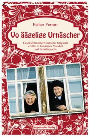 Originelle Geschichten über originelle Menschen Weshalb man gerade im Appenzellerland besonders viele Originale vermutet, bleibt so geheim wie das Rezept des Käses. Dass aber gerade solche Originale einiges zu erzählen haben, ist eine Tatsache. Autorin Esther Ferrari hat in ihrer Wohngemeinde Urnäsch im Appenzeller Hinterland etliche aussergewöhnlichen Charaktere aufgespürt. Entstanden ist ein Buch voller Geschichten über Menschen, die jenseits der Norm handeln, sich vielleicht ein bisschen anders benehmen, als es die Gesellschaft erwartet, und oft mit einer verblüffenden Schlagfertigkeit gesegnet sind. Esther Ferraris Geschichten sind nicht nur amüsant, ebenso greifen sie gesellschaftlich relevante Themen auf.