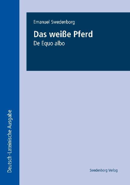 Das weiße Pferd wird im 19. Kapitel der Johannesoffenbarung erwähnt. Für Swedenborg ist es ein zentrales Symbol, denn es bedeutet das Wort Gottes in seiner Lichtgestalt oder, wie Swedenborg sich ausdrückt, in seinem geistigen oder inneren Sinn. Daher befasst sich das Werk hauptsächlich mit dem Thema der göttlichen Offenbarung und ihrer Notwendigkeit für den Menschen. Es ist eine Zusammenfassung von Swedenborgs Schriftverständnis mit zahllosen Verweisen auf die »Himmlischen Geheimnisse«, dem bibelexegetischen Hauptwerk Swedenborgs.