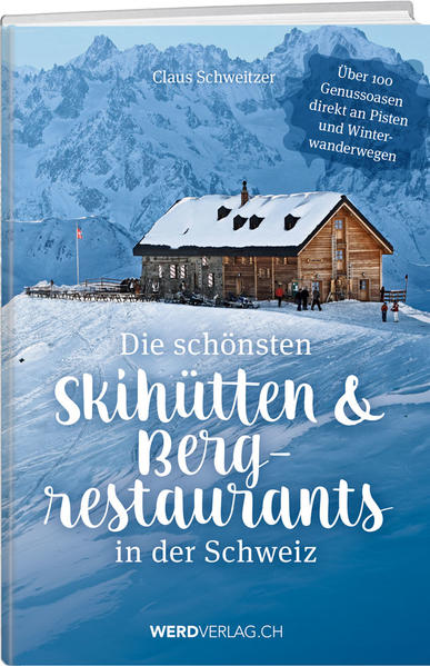 Wunderbarer Ausblick, heimeliges Ambiente, reizvolle Sonnenterrasse, authentisch feines Essen, herzliche Gastgeber: In keinem anderen Land auf der Welt gibt es so viele stimmungsvolle Skihütten und Bergrestaurants wie in der Schweiz. Dieser Führer versammelt erstmals die 100 schönsten und besten Winteroasen zwischen dem Unterengadin und dem Berner Oberland und von der Rigi bis ins Wallis. Ob die einzelnen Lokale nun besonders mit ihrem Ambiente, ihrer Lage, ihrer Küche oder ihrem Service begeistern, ist mit dem Fünf-Schneekristalle-Schema auf einen Blick ersichtlich.