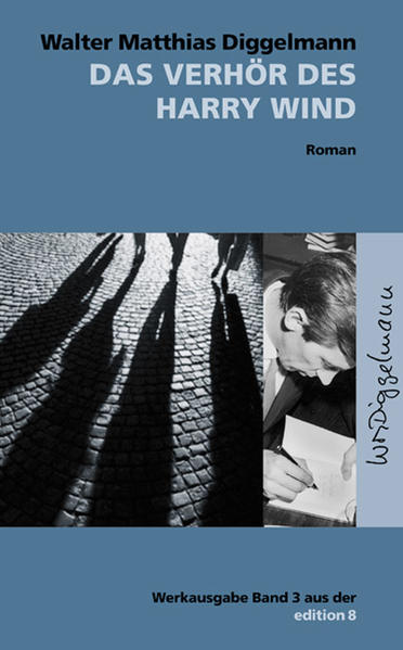 Die Diggelmann-Werkausgabe in sechs Bänden Der Roman Das Verhör des Harry Wind - der dritte Band der sechsbändigen Werkausgabe in der edition 8 - machte den Autor 1962 schlagartig auch über die Landesgrenzen hinaus bekannt. Der Stil, ein karger, stark dokumentarisch geprägter Realismus, war neu. Der Roman Das Verhör des Harry Wind brachte Walter Matthias Diggelmann 1962 den ersten grossen Erfolg und machte ihn schlagartig auch über die Landesgrenzen hinaus bekannt. Brisant und hoch aktuell war nicht nur das Thema des Buches