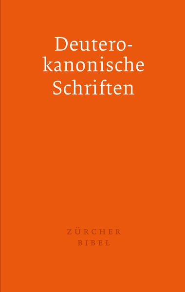 Die deuterokanonischen Schriften der Zürcher Bibel als Separatdruck umfassen folgende Bücher: Judit, Tobit, Baruch, Jesus Sirach, Weisheit Salomos, 1. Makkabäer und 2. Makkabäer. Entstanden sind diese Texte im antiken Judentum zwischen dem 2. Jahrhundert v. Chr. und dem 1. Jahrhundert n. Chr. Manche wurden in griechischer Sprache abgefasst, andere auf Aramäisch oder Hebräisch. Sie eröffnen einen faszinierenden Einblick in die Geschichte und Geisteswelt des Judentums der sogenannten zwischentestamentlichen Zeit.