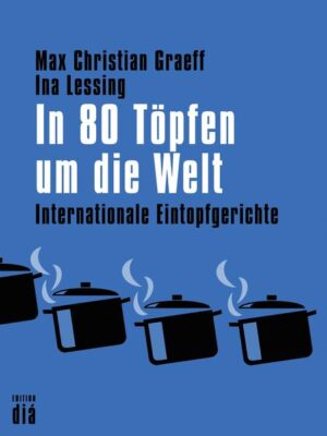 Der Eintopf hatte nicht immer ein leichtes Los. Zwar darf er wohl als klassische Zubereitungsart angesehen werden, doch gilt er als einfache Speise. Max Christian Graeff und Ina Lessing verhelfen ihm wieder zu Ehren und zeigen, wie variabel, lecker und einfallsreich Eintöpfe sein können. Eingebettet sind die 'grenzenlos genießbaren' 81 Gerichte in eine unterhaltsame Reisefantasie, die der 'Reise um die Erde in 80 Tagen' von Jules Verne einige Beachtung zollt. Sie führt den Leser von Topf zu Topf, Land zu Land, bis er sich am Ende mit der Gewissheit, dass auch fremder Herd Goldes wert ist, am eigenen wiederfindet. Nebenbei verweisen die Autoren auf Zusammenhänge zwischen Zutaten und Kochgewohnheiten sowie auf Möglichkeiten zur eigenen Gestaltung klassischer Gerichte. Nicht das Gramm zählt, sondern das Gefühl, nicht die Pflicht, sondern die Laune, nicht das Können, sondern das Lernen. Denn wer vom Eintopf lernt, lernt von der Welt.