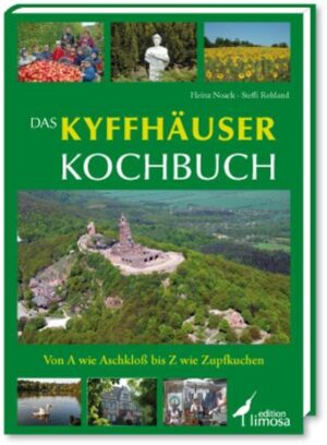 Wie schmeckt Heimat? Neben ortstypischen, traditionellen und modernen Rezepten, sind in dieses Buch auch Geschichten und Erzählungen der Menschen vor Ort eingeflossen. Das Ergebnis kann sich sehen lassen: Mehr als 160 Rezepte sind in 13 Hauptkapitel gegliedert, so dass je nach Anlass das passende Gericht ausgewählt werden kann. Zahlreiche Kurzgeschichten und schöne Fotografien präsentieren die Landschaft, Kultur und Geschichte der Kyffhäuser-Region.