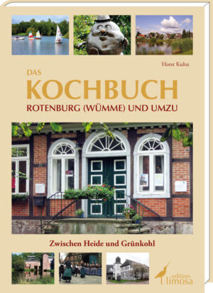 Die Rückbesinnung auf regionale und traditionelle Gerichte findet immer mehr Zuspruch. Im Familien- aber auch im Freundeskreis finden sich die Deutschen sich nicht nur zum Essen, sondern auch zum gemeinsamen Kochen zusammen. Hier wird das vorliegende Buch eine gute Hilfestellung sein. Für die meisten Leser dürfte die Zubereitung von Kartoffelpuffern mit Apfelmus noch unproblematisch sein. Aber wer wagt sich von der mittleren und jüngeren Generation noch an Grünkohl - selbst gemacht von Anfang an? 'Das Kochbuch Rotenburg (Wümme) und Umzu' widmet sich diesen Rezepten und es verführt doch nicht nur zum Kochen und Schlemmen. Neben den Kochrezepten bringt es dem Leser die eigene Heimat durch viele hundert Fotos und zahlreiche Geschichten von damals und heute ein Stückchen näher. Der Blick über den Tellerrand weckt Neugierde und Erinnerungen zu gleichen Teilen. Diese Kombination macht 'Das Kochbuch Rotenburg (Wümme) und Umzu' zu einem praktischen Koch- und schönen Heimatbuch zu gleichen Teilen. Der einmalige Inhalt, die liebevolle Gestaltung und die praktische Aufmachung mit Inhaltsverzeichnis und Index erleichtert es dem Leser, sich in den über 160 Rezepten schnell zu orientieren. Dank der Geschichten lassen sich die Garzeiten auf angenehme Weise sehr kurzweilig gestalten. Dieses Buch ist das ideale Geschenk für alle Freunde