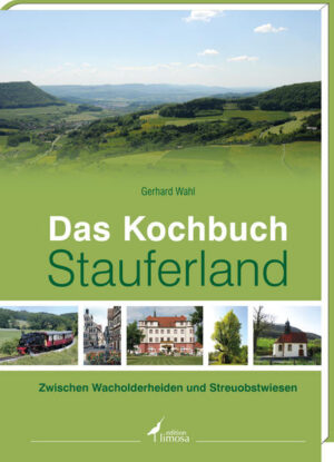 Köstlichkeiten in Rezepten, Geschichten und Fotografien Vom Albtrauf mit seinen alten Baumbeständen, Wacholderheiden und Orchideenwiesen, zu den Albhochflächen mit ihren Heckenlandschaften bis hin zu den zahlreichen Streuobstwiesen - all das prägt das Stauferland - den Landkreis Göppingen - und hier lebt Kochbuchautor Gerhard Wahl. Der gelernte Metzger und Küchenmeister präsentiert mit diesem Buch seine geschichtsträchtige Heimat mitsamt ihren Sehenswürdigkeiten und kulinarischen Highlights. Daher finden sich im Buch neben rund 140 Rezepten auch viele Kurzgeschichten und Anekdoten und mehr als 240 wunderschöne Fotografien aus der Region. Unter Mitwirkung einer Vielzahl von Co-Autoren konnte so ein einmaliges Regionenportrait entstehen. Zahlreiche Burgen, Schlösser und Ruinen im ganzen Landkreis Göppingen warten darauf, erkundet zu werden. Die wunderschönen Landschaftsaufnahmen, die Einzug in das Buch gefunden haben, entführen den Leser zu romantischen Plätzen. Anschauliche Berichte über Geschichte und Kultur vermitteln dem Leser interessante Details aus vergangenen Epochen, so zum Beispiel über die Belagerungszeit der Burg Hohenstaufen, die Entstehung der Reiterles Kapelle, die Wolfgangswallfahrt, den mysteriösen Klosterschatz von Adelberg, aber auch über die Nenninger Pietá, den Eislinger Saurierfriedhof und vieles mehr. Kulinarisches Hintergrundwissen muss der Leser ebenfalls nicht missen: In einer kleinen Käsekunde werden die Vorzüge der Schafsmilch beschrieben und der Leser erfährt Wissenswertes über die Herstellung der verschiedenen Käsesorten. Außergewöhnlich ist auch das Thema „Kochen mit Aromadestillaten“, welches im Buch eingehend erläutert wird. Oder wollten Sie schon immer wissen, wie aus einer kleinen Bohne ein vollmundiges Getränk entsteht? Die Streuobstwiesen der Region werden sorgsam gepflegt und erhalten. Aus dem erzeugten Obst werden unter anderem Säfte, Edelbrände und Liköre hergestellt. Das wohl populärste Produkt ist der Schaumwein aus der Champagner Bratbirne. Die Wacholderheiden werden von ortsansässigen Schäfern mit ihren Herden gepflegt. Die Imker nutzen mit ihren Bienenvölkern die sagenhafte Flora des Stauferlandes. Die Gastronomen des Stauferlandes legen großen Wert auf einen engen Kontakt zu den Bauern, Schäfern, Fischzüchtern und Brauereien in der Umgebung, von denen sie die erstklassigen Produkte für ihre regionale Küche beziehen. Die heimischen Erzeuger, Direktvermarkter und Gastronomen sind das Spiegelbild der Region und präsentieren ihre Köstlichkeiten in diesem Buch in Rezepten, Geschichten und Fotografien.