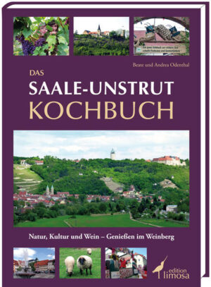 Seit mehr als tausend Jahren wird der Wein an Saale und Unstrut kultiviert. Er prägt seitdem Land, Leute und die Mahlzeiten. Grundsätzlich ist zu sagen: Saale-Unstrut-Wein passt zu jeder Speise. Seine feine, frische Säure belebt Zunge und Gaumen. Mit diesem Buch entdeckt der aufmerksame Leser den vollendeten Genuss der regionalen Küche und kann sich darüber hinaus von der lieblichen Schönheit der Landschaft verzaubern lassen. Immer dabei: der Wein. Der fruchtige Geschmack macht den Wein zum idealen Partner der Mahlzeiten. Er unterstreicht deren Geschmack, ohne ihn zu überdecken. Erst wenn der Wein in Art und Weise zum ebenbürtigen Begleiter wird und ein unvergessenes Geschmackserlebnis aus der Paarung hervorgeht, ist von einer vollendeten Harmonie zu sprechen. Mit diesem Buch stellen einen mehr als nur 150 regionale und weintypische Rezepten von Saale und Unstrut vor. Sie ergänzen ihr Buch mit 30 Geschichten und Annekdoten und über 300 wunderschönen Fotos von Land und Leuten.