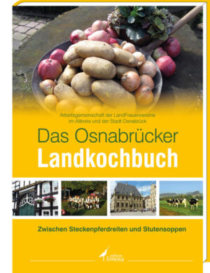 Dieses Kochbuch macht Appetit auf regionale Lebensmittel 'Zum Glück aus Osnabrück' - diese Worte stehen für etwas Besonderes. Das Osnabrücker Land wird geprägt durch die Höhenzüge des Teutoburger Waldes und Wiehengebirges. Osnabrück liegt als einzige deutsche Großstadt inmitten eines Naturparks, des Natur- und Geoparks TERRA.vita, der zum globalen Geopark-Netzwerk der UNESCO gehört. Die Region überrascht mit einer interessanten Erd- und Landschaftsgeschichte. Neben idyllischen Ortschaften, ausgedehnten Wäldern, saftigen Wiesen und ertragreichen Feldern, laden beeindruckende Kulturstätten im Osnabrücker Land zum Entdecken ein. Kultur und Heimat lassen sich auch über das Essen, die Zutaten, die Zubereitung und die Tischkultur beschreiben. Von klassischen Eintöpfen, deftigen Aufläufen, herzhaften Broten über köstliche Salate, traumhafte Nachspeisen, feine Torten bis hin zu raffinierten Fleischgerichten und traditionellen Spezialitäten haben die LandFrauen über 160 Rezepte ausgewählt. Dieses Kochbuch macht Appetit auf ursprüngliche, regional und jahreszeitlich frisch verfügbare Lebensmittel. In diesem Buch finden Sie für jeden Anlass das passende Gericht. Mit mehr als 30 Kurzgeschichten, Erzählungen und Anekdoten, aber auch mit über 330 schönen Fotografien präsentieren die Osnabrücker LandFrauen in diesem Kochbuch einen Einblick in die Vielfalt ihrer Heimat. Und wenn Sie erfahren möchten, wo die Brüningsquelle liegt, was es mit dem Schmied im Hüggel auf sich hat, oder wie der Name Osnabrück entstand, so sollten Sie dieses Buch unbedingt zur Hand nehmen. Sind Laerer Piepsteine eigentlich frische Pralinen einer regionalen Konditorei oder doch eher versteinerte Schilfstängel? Auch diese Frage wird im Buch beantwortet. Die LandFrauen der Region sind eine starke Gemeinschaft und engagieren sich für chancengerechte Lebensbedingungen im ländlichen Raum. In verschiedenen Projekten geben die LandFrauen ihr Wissen zu Alltags- und Lebenskompetenz an Kinder, Jugendliche und Erwachsene weiter. Nehmen Sie dieses Buch zur Hand und begeben Sie sich gemeinsam mit den LandFrauen auf eine kulinarische Entdeckungsreise durch das Osnabrücker Land.