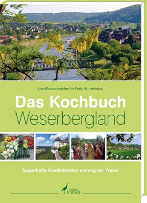 Von der Idee dieses Heimatkochbuches haben sich acht LandFrauenvereine im Landkreis Holzminden begeistern lassen. Sie sind aktiv, setzen sich für Bildungsarbeit im ländlichen Raum ein, sind interessiert, kochen und backen gern und haben jetzt sogar ihr eigenes Parfüm kreiert! Kulinarisch erfreut das Weserbergland seine Besucher durch Vielseitigkeit und bodenständige Küche. Altbewährtes und neue Rezepte kommen hier auf den Tisch. Produkte aus der Region erfahren eine besondere Wertschätzung. Die LandFrauen im Kreisverband Holzminden haben mehr als 160 Rezepte und über 25 kleine Anekdoten und Geschichten zusammengetragen und für dieses Kochbuch zur Verfügung gestellt. Mit rund 280 Fotos stellen sie ihre Heimat im Buch vor. Bei einer Landpartie durch das Weserbergland, das an der deutschen Märchenstraße liegt, gibt es viel zu entdecken: ländlich-idyllische Gemeinden, Weserrenaissanceschlösser mit ihren Sagen und Märchen, die Weser mit ihren Ufern und Auen, herrliche Landschaften mit sanften Hügeln und einmaligen Aussichtspunkten. Mit den hier vorliegenden Gedichten und Geschichten, den erprobten Rezepten und ansprechenden Bildern geben die LandFrauen Ihnen - den Lesern dieses Buches - die Möglichkeit, Land und Leute im schönen Weserbergland nicht nur in kulinarischer Hinsicht näher kennenzulernen.