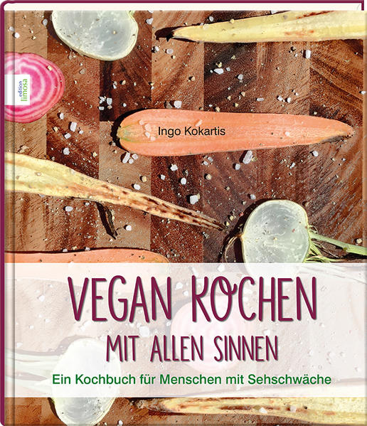 Vegane Rezepte - leicht erfasst Ein veganes Kochbuch - speziell für Menschen mit Sehschwäche ausgearbeitet. Alle Rezepte sind so dargestellt, dass sie mit Lesehilfen einfach erfasst werden können. Arbeitsschritte und Anleitungen wurden an die Bedürfnisse von sehschwachen Menschen angepasst: hören, tasten, schmecken sind hier gefragt, damit das Rezept gelingt. Ein QRCode begleitet jedes Rezept. Über die damit verbundene Audiodatei kann es gehört werden. Doch auch »normal« Sehende sollten sich die veganen Köstlichkeiten nicht entgehen lassen und sich ans Nachkochen wagen. Klassiker und Eigenkreationen des Autors machen Lust zum Probieren. Das Buch entstand mit Unterstützung des Blinden- und Sehbehindertenvereins Hamburg e.V.