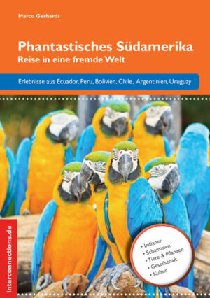 Ein einzigartiges Buch, das seinesgleichen sucht. Der Autor verpackt verrückte Erlebnissen in poetische Bonbons. Nicht irgendwo in Hintertupfingen, sondern auf den heiligen Andenbergen, in der argentinischen Pampa und im Dschungel des Amazonas. Ein ehrlicher, aufregender und tiefgründiger Reisebericht über eine der spannendsten Gegenden der Welt: Südamerika. Das Tagebuch erzählt lustige Episoden und transportiert überwältigende Sinneseindrücke – garniert mit sprachlichen Pointen und einer Menge Recherche über die einzelnen Themen. So darf beständig gelacht, geschmunzelt, aber auch geweint werden: über Ausbeutung, Sklavenementalität und aufgezwungene europäische Glaubenssätze. Neben der Beschreibung von großen und kleinen Orten, touristentauglichen Hotspots und gar nicht hotten Spots - die dafür umso interessanter sind -, vereint dieses Buch die Freude der Naturbetrachtung mit der Sozialbeobachtung des Kontinents. Daraus ergibt sich ein vielfältiges Bild der Menschen und ihrer Werte. Die Verweise auf die Heimat des Autors, das schnöde Deutschland, sind komisch bis absurd und nicht weniger herrlich als die südamerikanische Kraft, über die der Autor staunend berichtet, wenn er Vulkane, Sonnentempel und Pflanzen sprechen lässt. Also los auf die Reise zu Indianerherzen, heiligen Orten, bunten Farben und exotischen Tieren – Verwandlung garantiert!