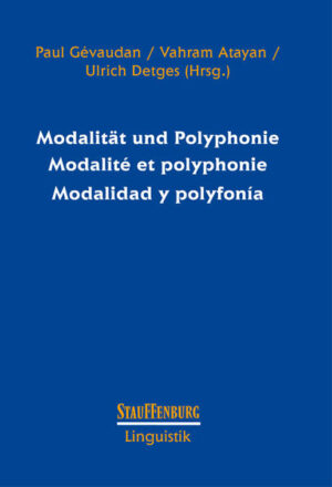 Modalität und Polyphonie Modalité et polyphonie Modalidad y polyfonía | Bundesamt für magische Wesen