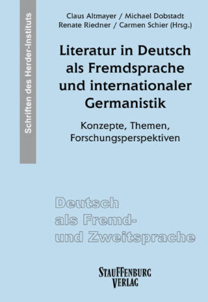 Literatur in Deutsch als Fremdsprache und internationaler Germanistik | Bundesamt für magische Wesen