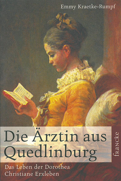 "Die Bemühung, den Verstand zu schärfen, deutlich und gründlich zu denken, kann der Ausübung der häuslichen Verrichtungen nicht nachteilig sein, ja es ist eine studierende Frau desto geschickter, die Pflichten einer guten Hauswirtin und Ehegattin zu erfüllen, je gelehrter sie ist." Wer ahnt heute noch den Sprengstoff, den diese Worte für die Zeit bedeuteten, in der sie geschrieben wurden? Doch ihre Verfasserin, Dorothea Christiane Erxleben, beließ es nicht bei Worten. Alles andere als ein verbiesterter Blaustrumpf, promovierte die hübsche Quedlinburgerin im Jahr 1754 als erste Frau in Deutschland zum Doktor. Die Ärztin, Mutter und Pfarrfrau lebte ihre dreifache Berufung bis zur letzten Konsequenz. Lassen Sie sich berühren vom kräftigen Farbenspiel eines Lebensbildes, das Licht und Schatten, Tragik und Triumphe einer Epoche größter Umwälzungen widerspiegelt.