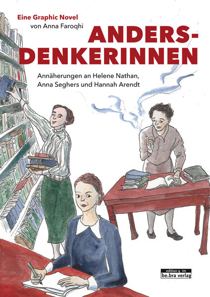 Drei intellektuelle Frauen des 20. Jahrhunderts - die Bibliothekarin Helene Nathan, die Schriftstellerin Anna Seghers und die Philosophin Hannah Arendt - sind die Heldinnen dieser Graphic Novel. Nicht nur ihre jüdische Identität, auch ihr Denken machte ihnen ein Leben in Nazi-Deutschland unmöglich. Die drei Frauen sind auch die Heldinnen von Robin, Chioma und Irit - drei jungen Menschen, die im heutigen Berlin leben. In Begegnungen und Gesprächen erwecken sie die Schicksale der drei Andersdenkerinnen zum Leben.